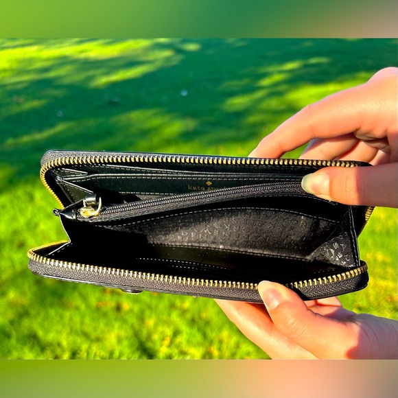 Kate Spade Leopard Neda Long Wallet - Picture 11 of 12